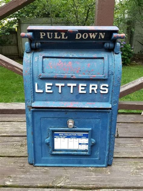 discontinued metal post office boxes for sell|antique mailboxes ebay.